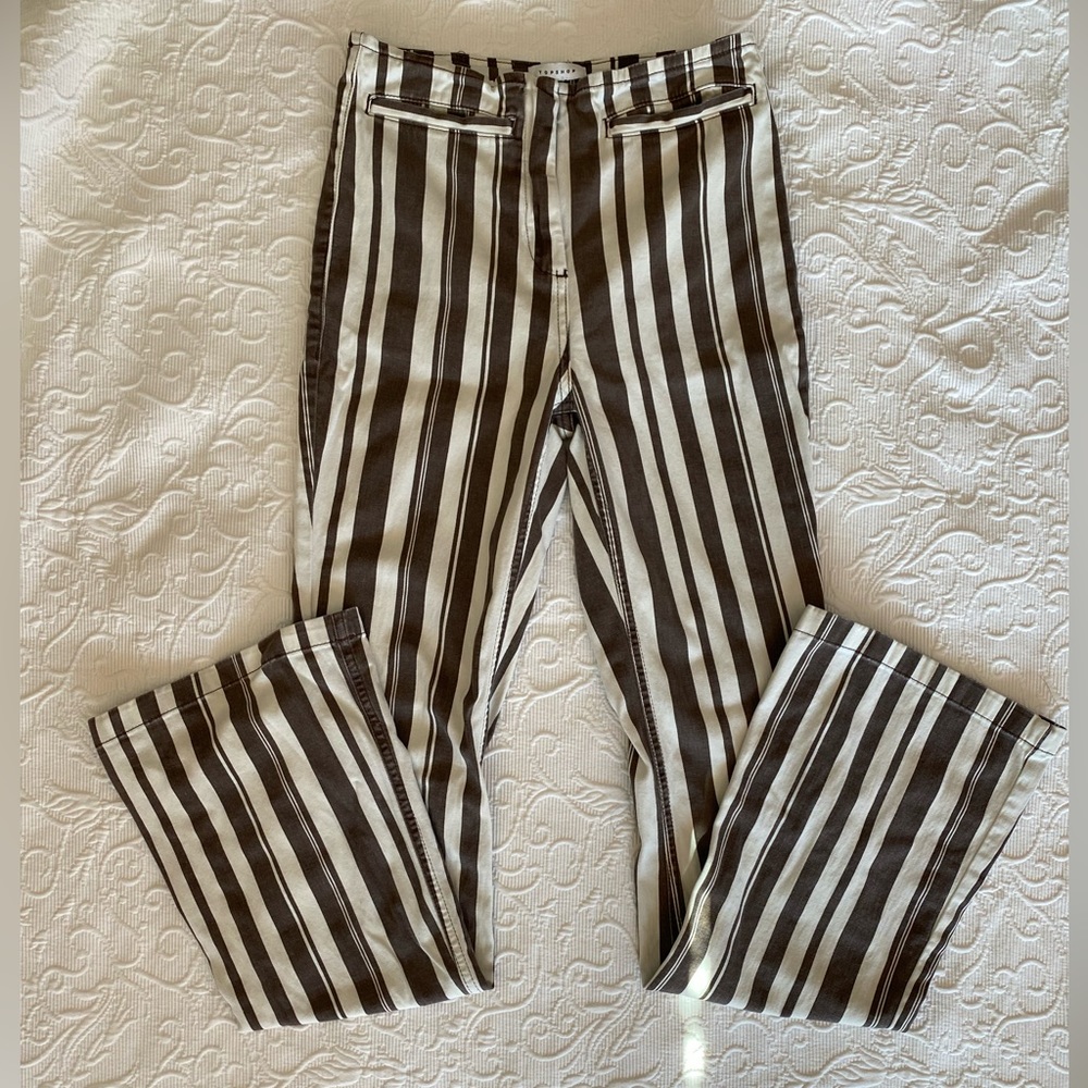 Topshop flared pants, size 6.
